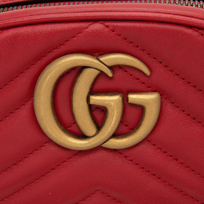 Gucci Matelasse Leather GG Marmont Belt Bag - Size 30 / 75 (SHF-13067)