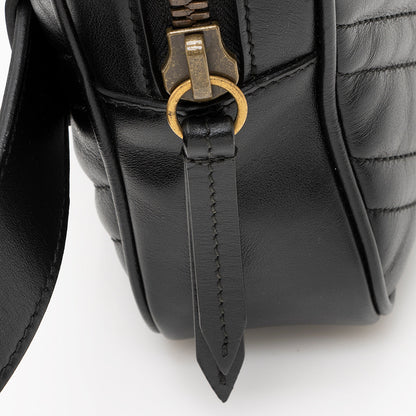 Gucci Matelasse Leather GG Marmont Large Belt Bag - Size 32 / 80 (SHF-22528)
