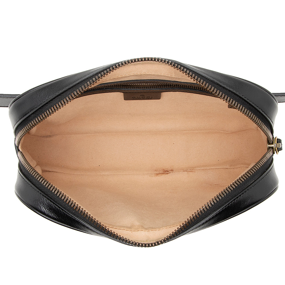 Gucci Matelasse Leather GG Marmont Large Belt Bag - Size 32 / 80 (SHF-22528)