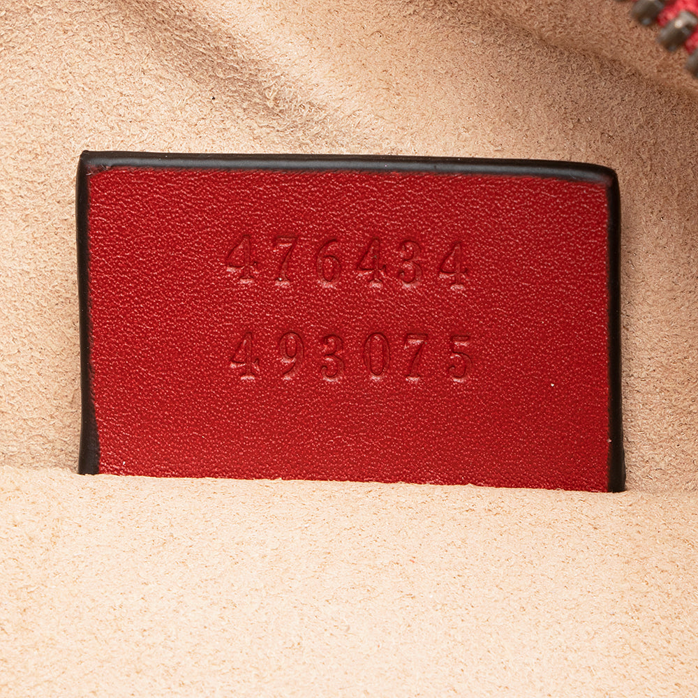 Gucci Matelasse Leather GG Marmont Belt Bag - Size 34 / 85 (SHF-20124)