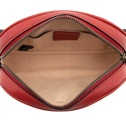 Gucci Matelasse Leather GG Marmont Belt Bag - Size 34 / 85 (SHF-20124)