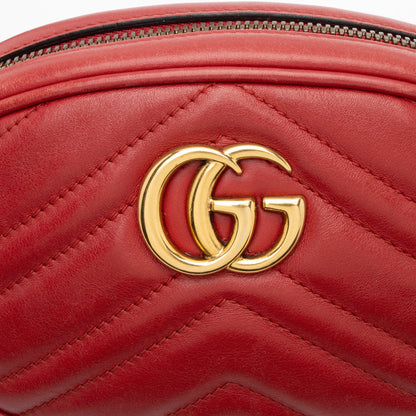Gucci Matelasse Leather GG Marmont Belt Bag - Size 38 / 95 (SHF-DYUhgU)