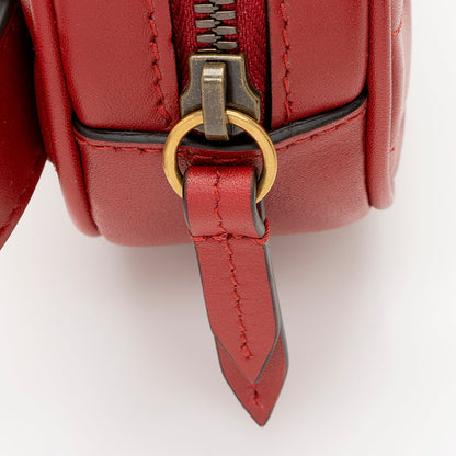 Gucci Matelasse Leather GG Marmont Belt Bag - Size 34 / 85 (SHF-20272)