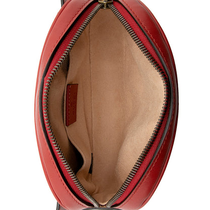 Gucci Matelasse Leather GG Marmont Belt Bag - Size 34 / 85 (SHF-20272)