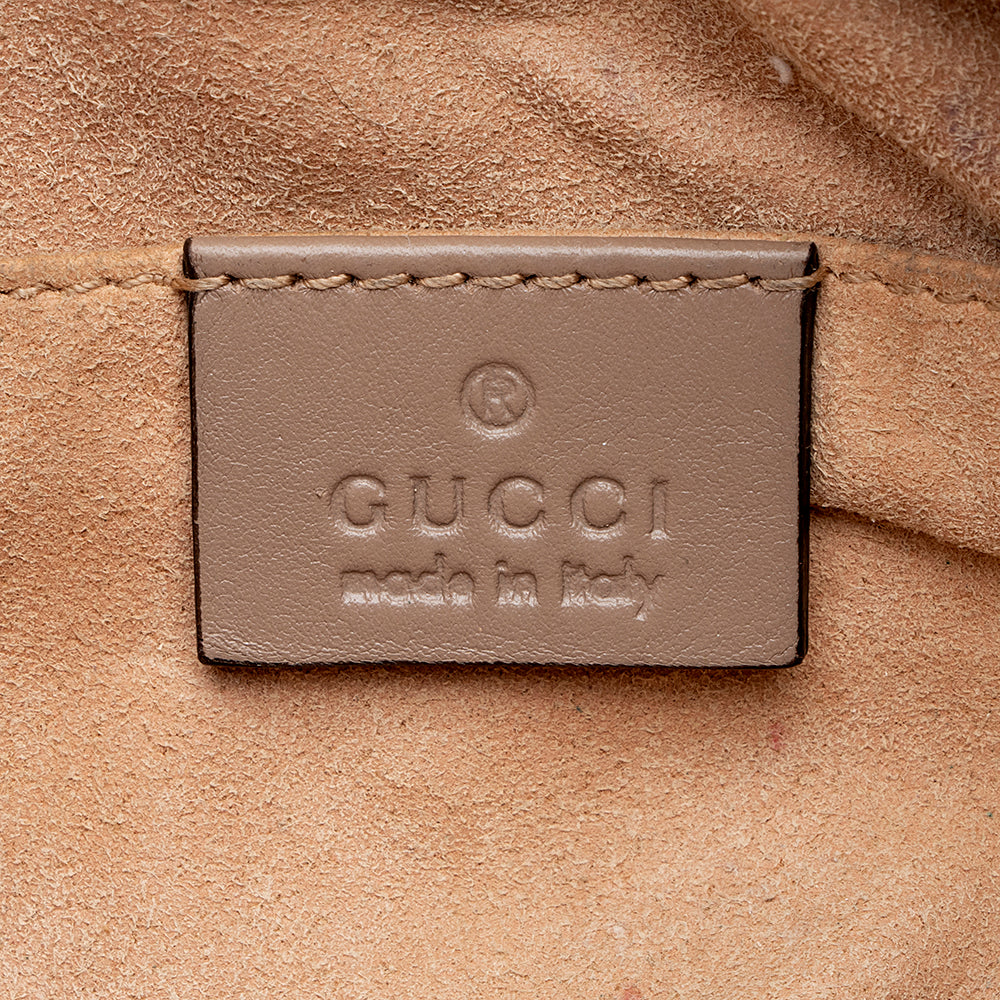 Gucci Matelasse Leather GG Marmont Belt Bag - Size 95 (SHF-17440)