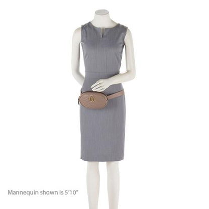 Gucci Matelasse Leather GG Marmont Belt Bag - Size 95 (SHF-17440)