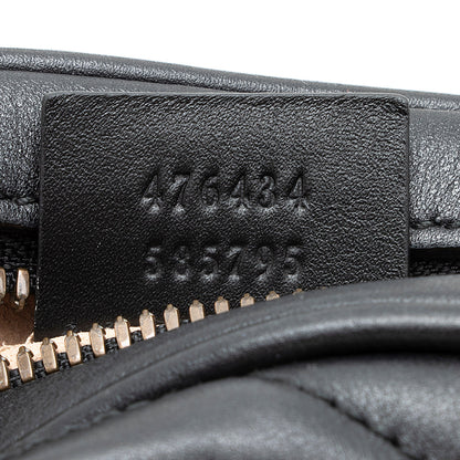 Gucci Matelasse Leather GG Marmont Belt Bag - Size 95 (SHF-19377)