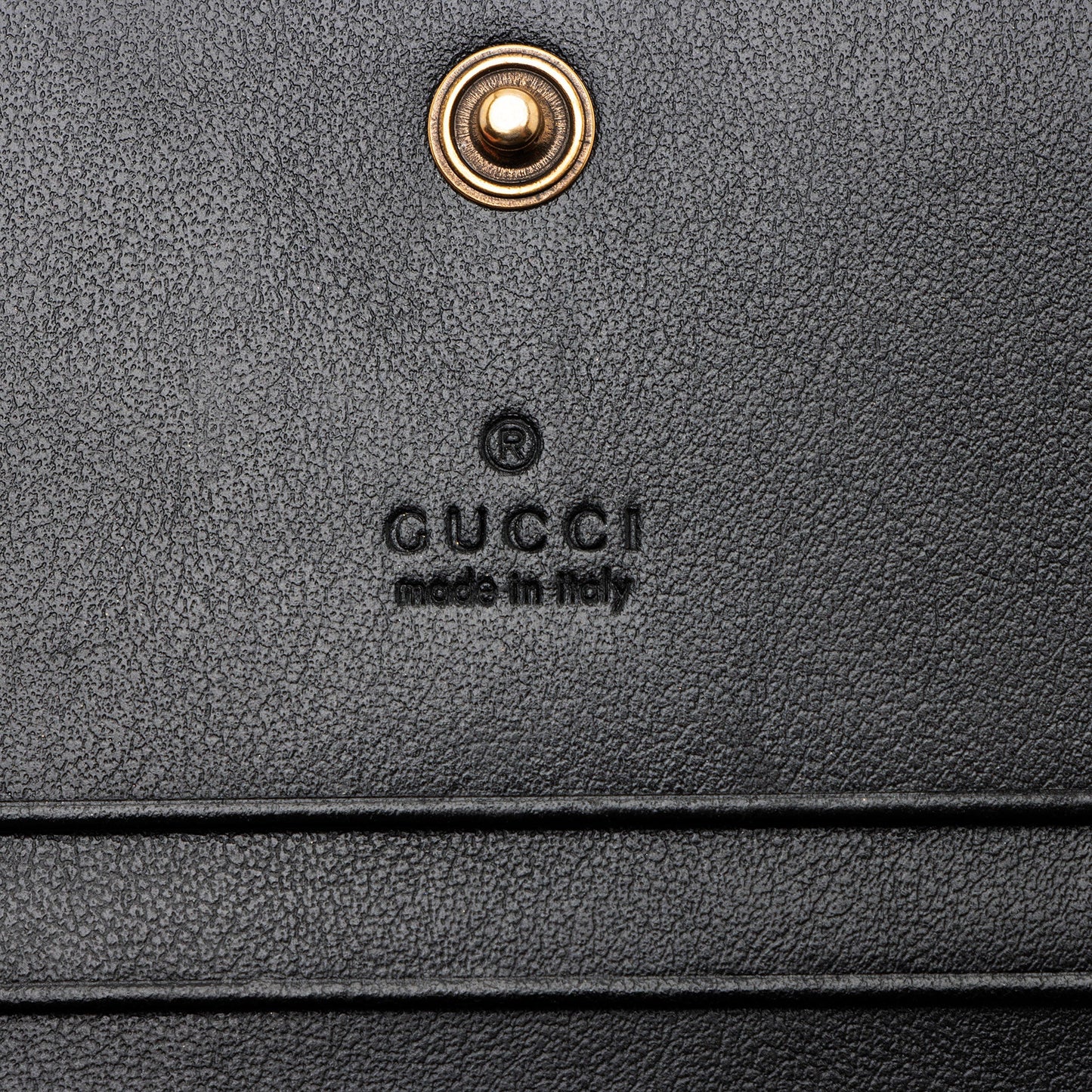 Gucci Matelasse Leather GG Marmont Card Wallet (SHF-15hEyp)