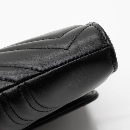 Gucci Matelasse Leather GG Marmont Clutch (SHF-ZRS6E1)