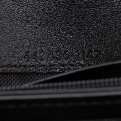 Gucci Matelasse Leather GG Marmont Continental Wallet (SHF-22692)
