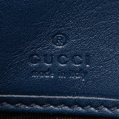 Gucci Matelasse Leather GG Marmont Ghost Zip Around Wallet (SHF-Mkg7g9)