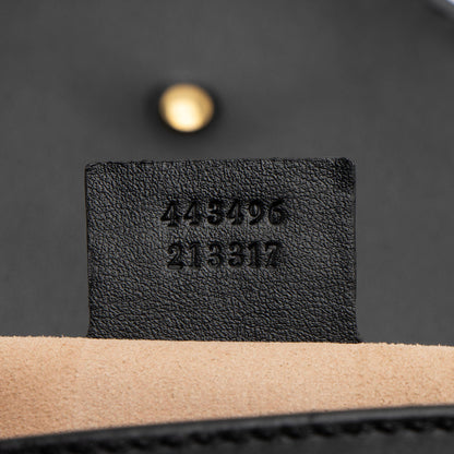 Gucci Matelasse Leather GG Marmont Medium Flap Bag (SHF-Xorpjv)