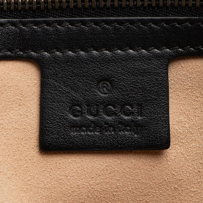 Gucci Matelasse Leather GG Marmont Medium Flap Bag (SHF-Xorpjv)