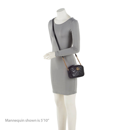 Gucci Matelasse Leather GG Marmont Mini Bag (SHF-K2ithf)