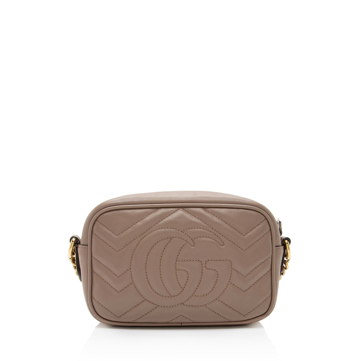 Gucci Matelasse Leather GG Marmont Mini Bag (SHF-rnywkF)