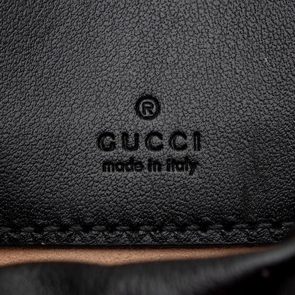 Gucci Matelasse Leather GG Marmont Mini Bucket Bag (SHF-IV6bhP)