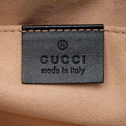Gucci Matelasse Leather GG Marmont Mini Shoulder Bag (SHF-22106)