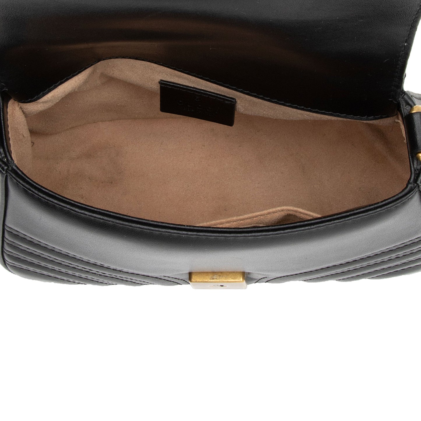 Gucci Matelasse Leather GG Marmont Mini Top Handle Bag (SHF-7cobGM)