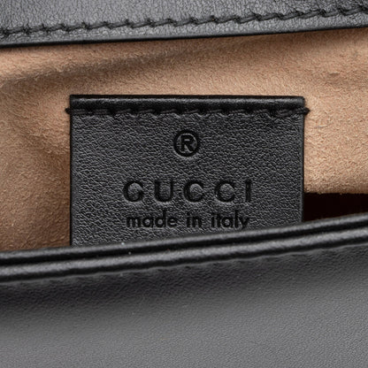 Gucci Matelasse Leather GG Marmont Mini Top Handle Bag (SHF-7cobGM)