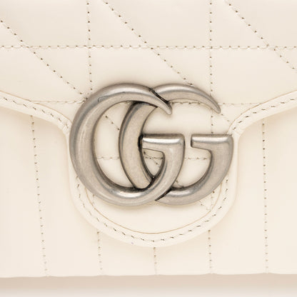 Gucci Matelasse Leather GG Marmont Mini Wallet on Chain Bag (SHF-NRc6CP)