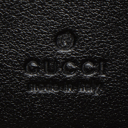 Gucci Matelasse Leather GG Marmont Monochrome Square Chain Belt Bag