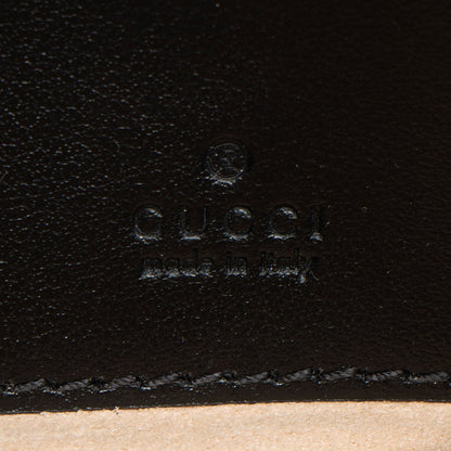 Gucci Matelasse Leather GG Marmont Monochrome Square Chain Belt Bag