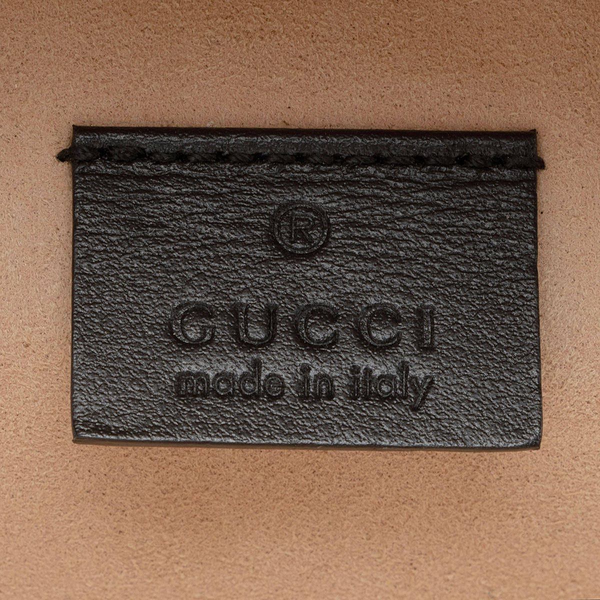 Gucci Matelasse Leather GG Marmont Round Mini Backpack (SHF-tbmiZF)
