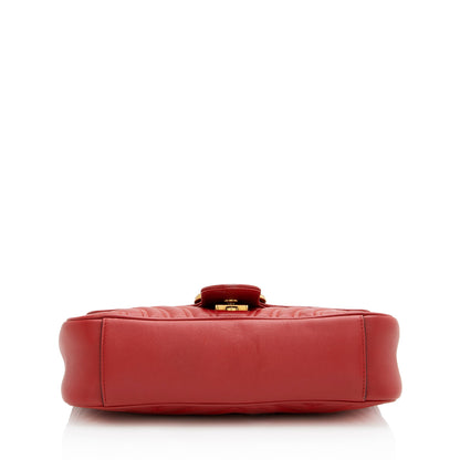 Gucci Matelasse Leather GG Marmont Small Bag (SHF-22851)