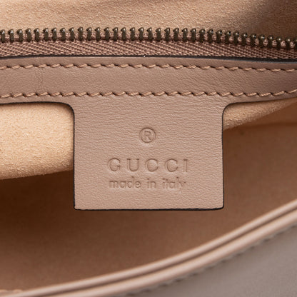 Gucci Matelasse Leather GG Marmont Small Flap Shoulder Bag (SHF-ydhtSa)
