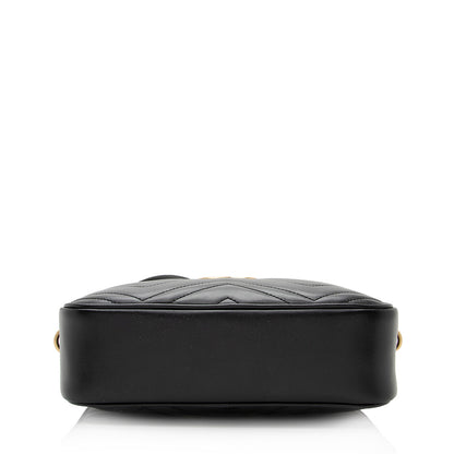 Gucci Matelasse Leather GG Marmont Small Shoulder Bag (SHF-21488)