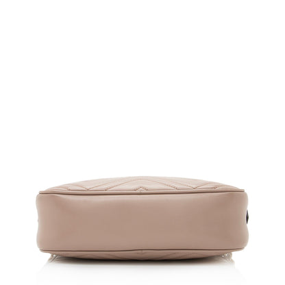 Gucci Matelasse Leather GG Marmont Small Shoulder Bag (SHF-22520)