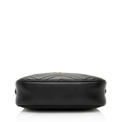 Gucci Matelasse Leather GG Marmont Small Shoulder Bag (SHF-X9kyDa)