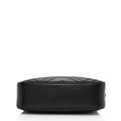 Gucci Matelasse Leather GG Marmont Small Shoulder Bag (SHF-BwQI32)