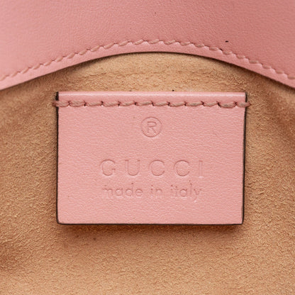 Gucci Matelasse Leather GG Marmont Super Mini Flap Bag (SHF-YnNOt3)