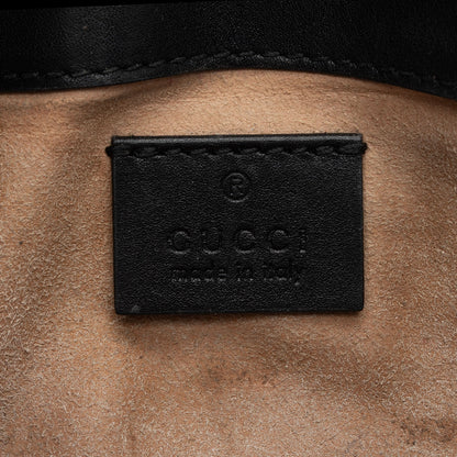 Gucci Matelasse Leather GG Marmont Super Mini Flap Bag (SHF-yBfrwz)
