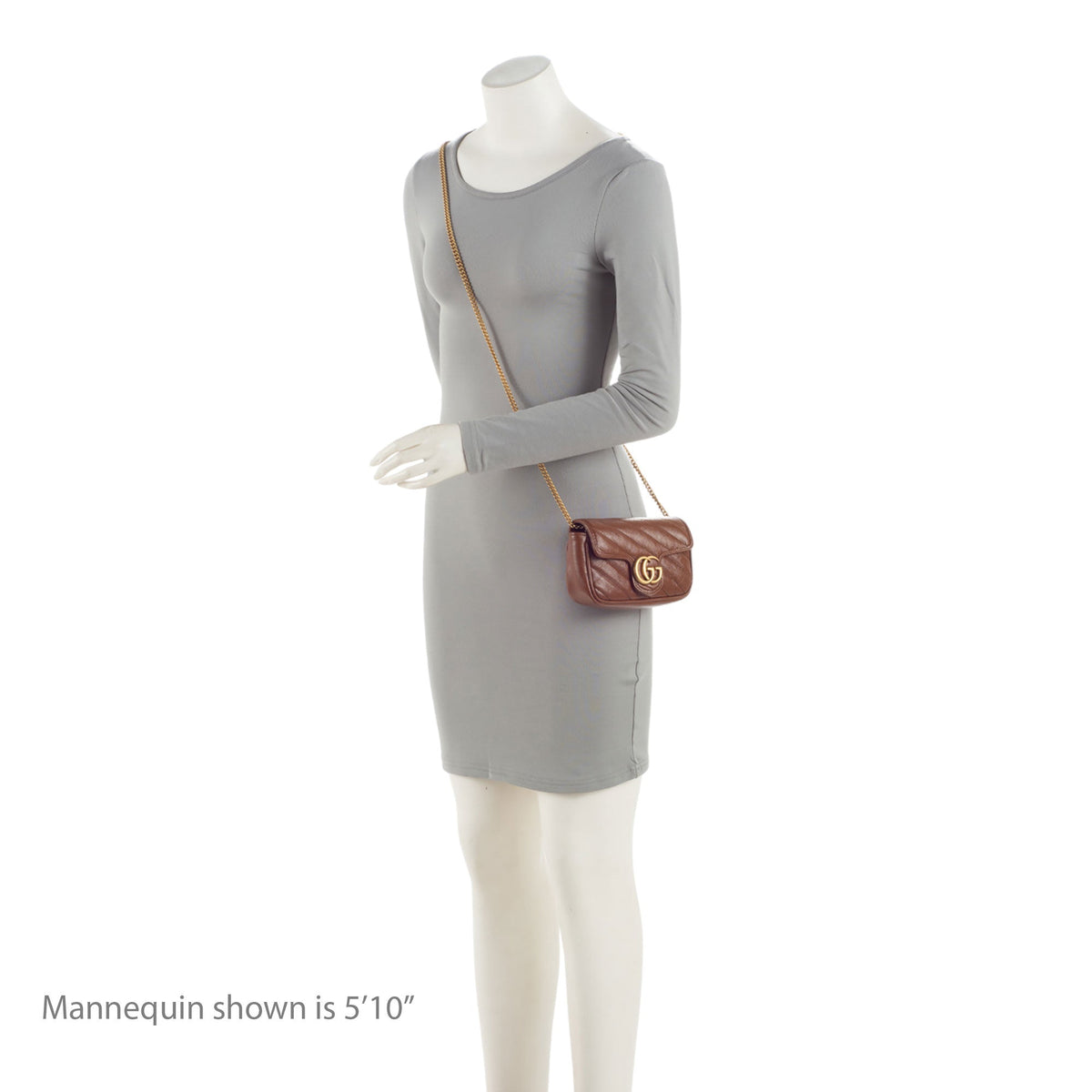 Gucci Matelasse Leather GG Marmont Super Mini Flap Bag (SHF-OIMhbP)