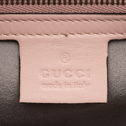 Gucci Matelasse Leather GG Marmont Top Handle Small Satchel (SHF-0hn0Gf)