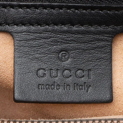 Gucci Matelasse Leather GG Marmont Top Handle Small Satchel (SHF-19560)