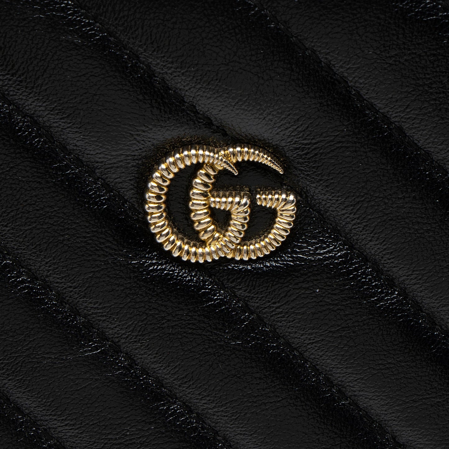 Gucci Matelasse Leather Torchon GG Marmont Chain Tote