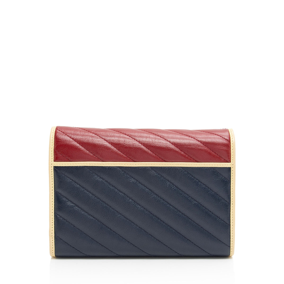 Gucci Matelasse Leather Torchon GG Marmont Mini Chain Bag