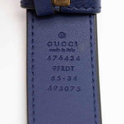 Gucci Matelasse Velvet GG Marmont Belt Bag - Size 34 / 85