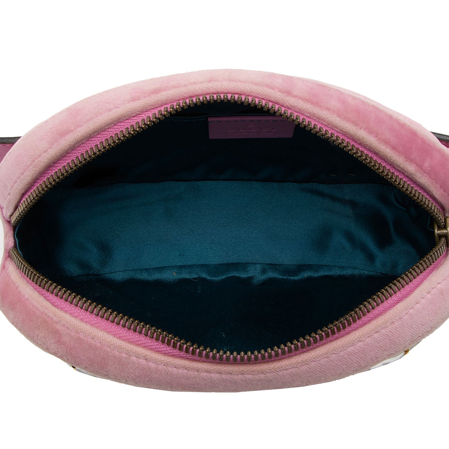 Gucci Matelasse Velvet Crystal GG Marmont Belt Bag - Size 34 / 85