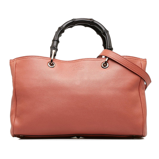Gucci Medium Bamboo Shopper (SHG-hRY85w)