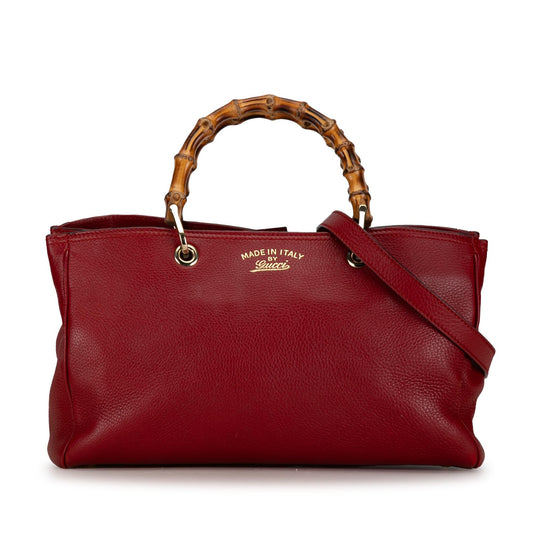Gucci Medium Bamboo Shopper (SHG-UHvUuz)