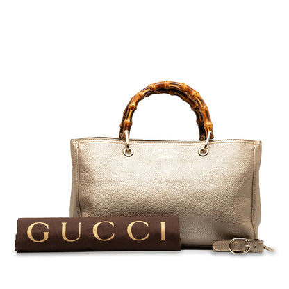 Gucci Medium Bamboo Shopper (SHG-Qy1cuX)