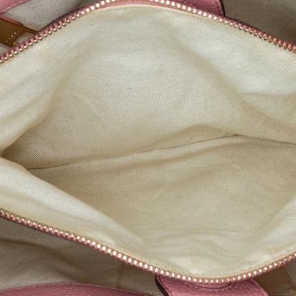 Gucci Medium Bicolor Bamboo Shopper (SHG-d7YYV5)
