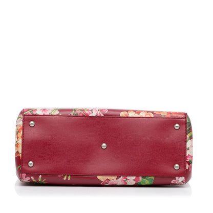 Gucci Medium Blooms Bamboo Shopper (SHG-NbVEVC)