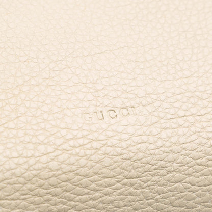 Gucci Medium Calfskin Bamboo Daily Shopper Satchel