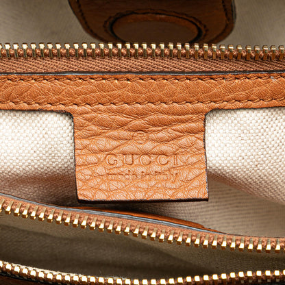 Gucci Medium Calfskin Bamboo Shopper Satchel