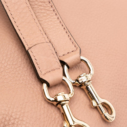 Gucci Medium Calfskin Bamboo Shopper Satchel
